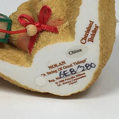 Cherished Teddies Xmas Nolan #176141 image 1