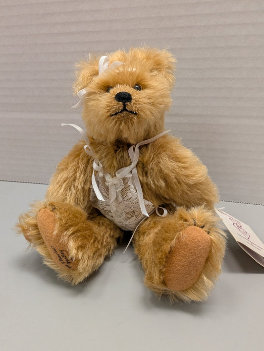 Artist Nostalgic Bear Muffy in her Teddy 8" by Sue and Randall Foskey image 0
