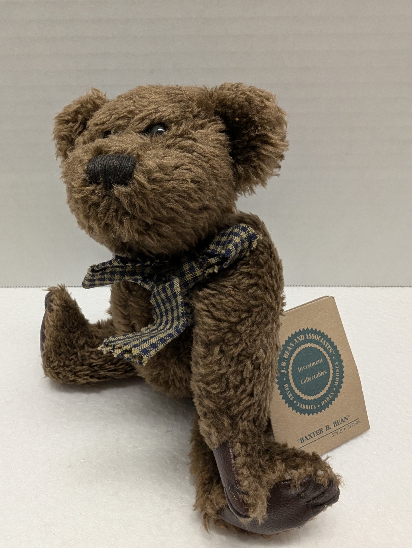 Boyds Bear Plush  Baxter B Bean 5151-05 image 2