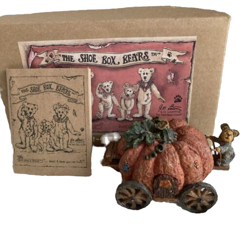 Boyds Shoebox The Magic Pumpkin Ride 3243 image 0