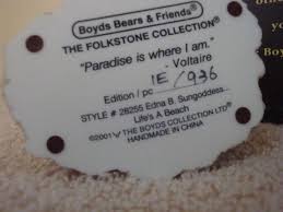 Boyds Folkstone Edna B Sungoddess Life's a Beach 28255 image 2