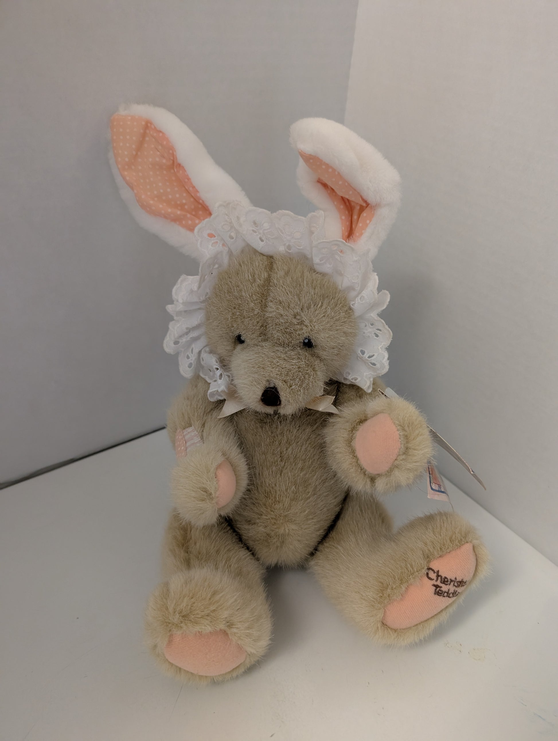 Cherished Teddies Bear Bunny Love Dakin 823141 12" image 0