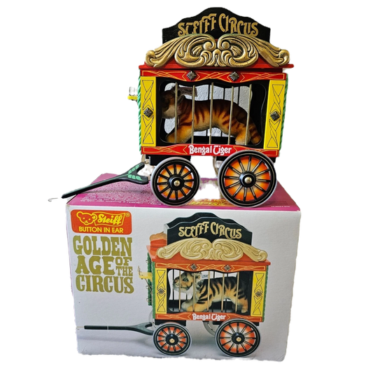 Steiff Bengal Tiger Circus Wagon 1990 image 0