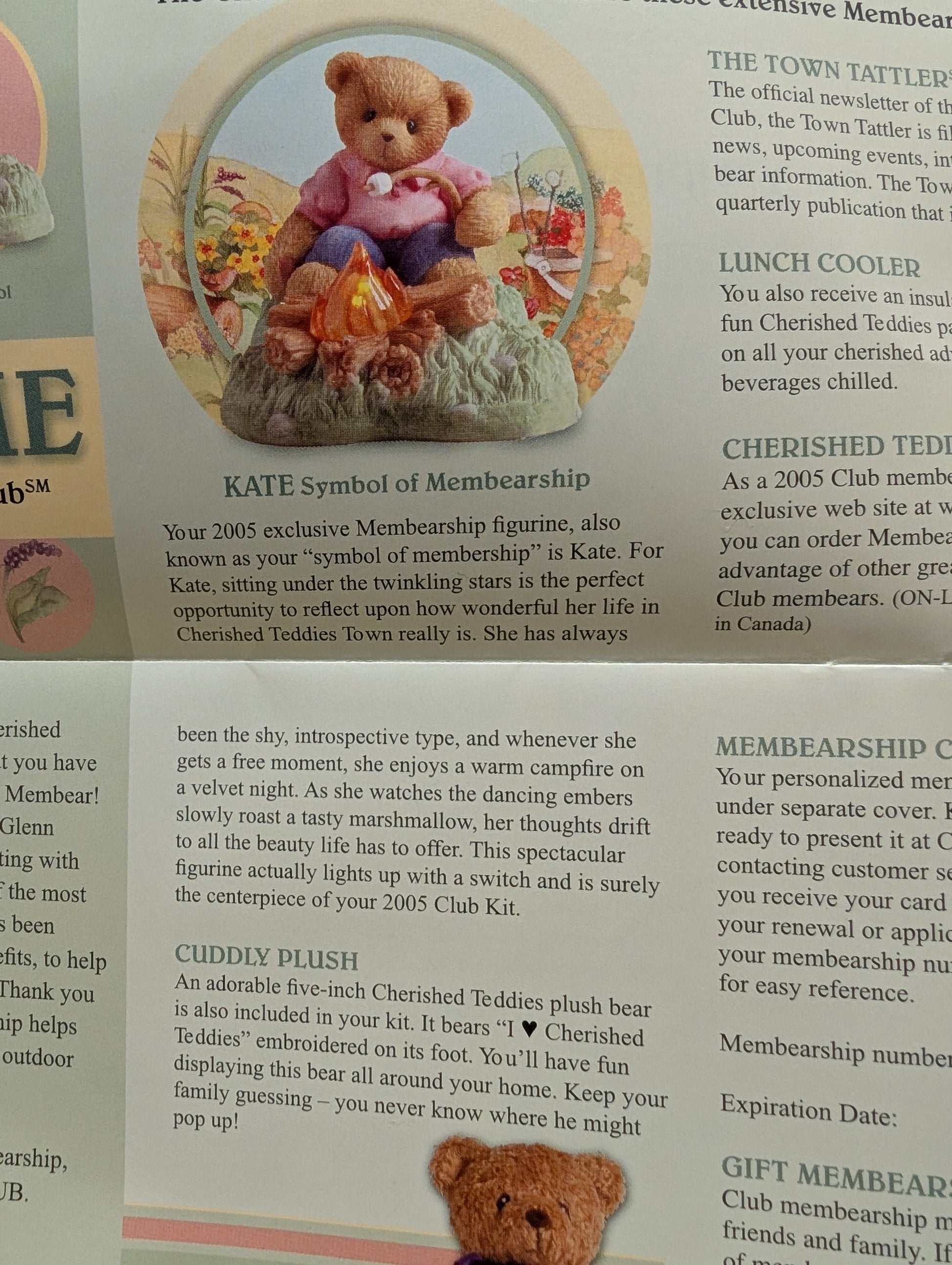 Cherished Teddies Club 2005 CTN 2005 image 8