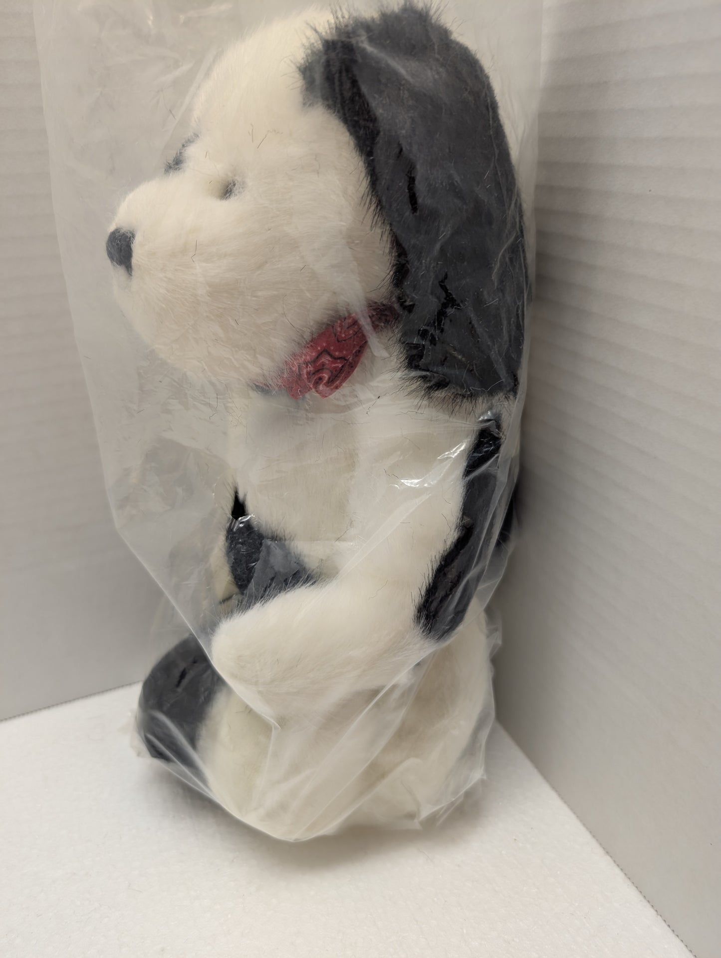 Boyds Dog Duffy P. Hydrant 16" 540301-07 Black & White Scruffy Pup image 3