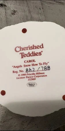 Cherished Teddies Carol Figurine 1998 image 2