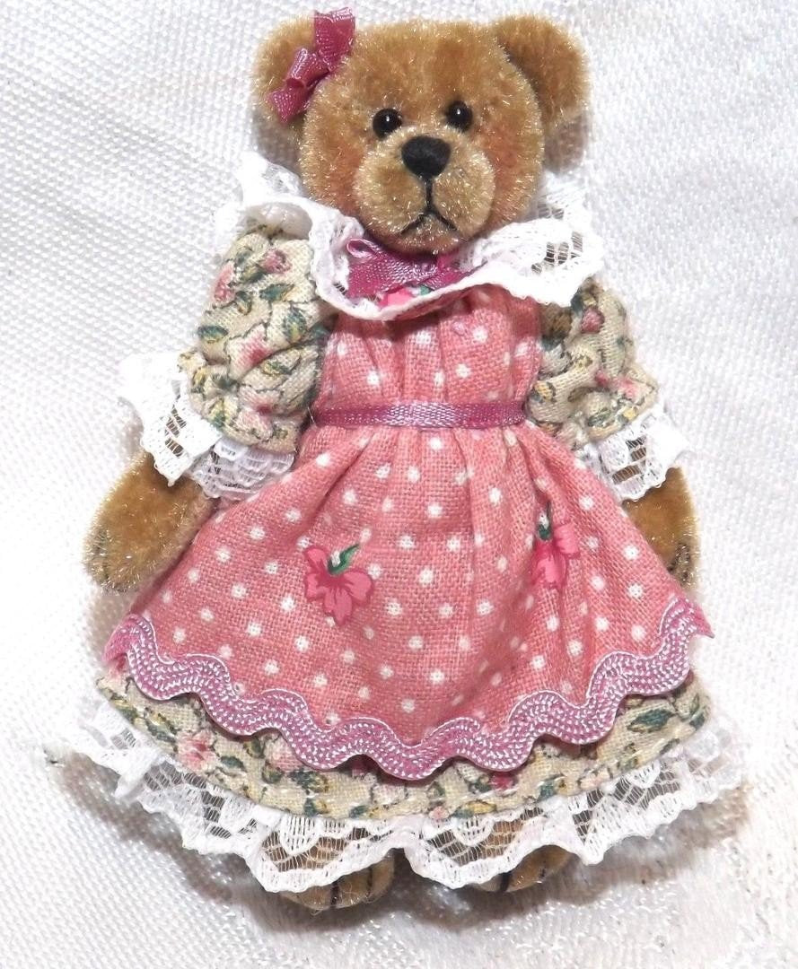 Gund Barton's Creek Artist Designed Mini Bear Lindy #85003 image 0