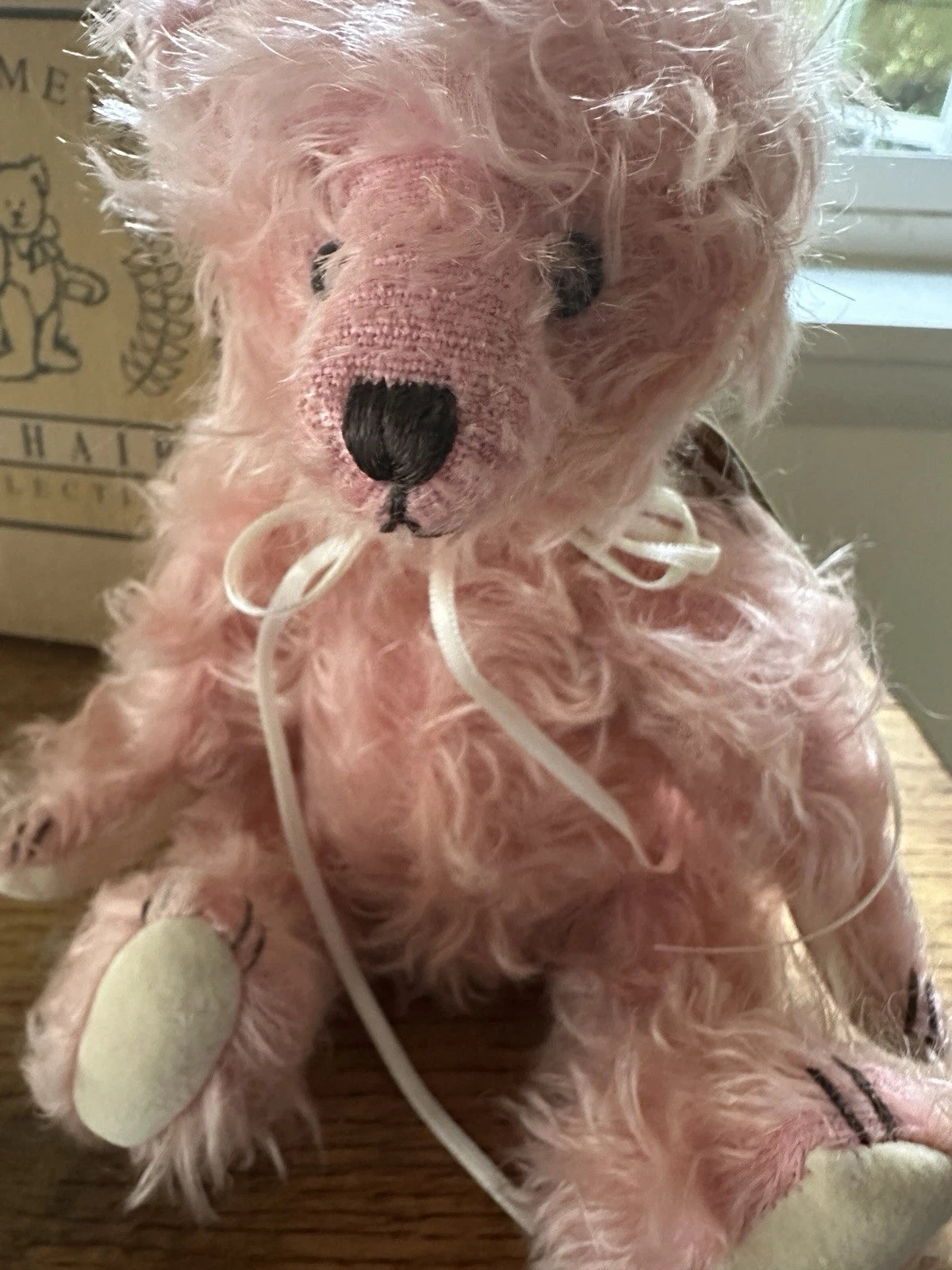 Mary Meyers The Green Mountain Collection Courtney 10" Rose Mohair 85081 image 4