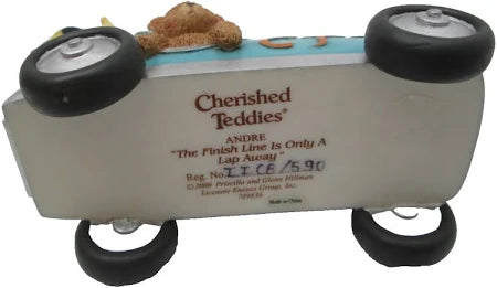 Cherished Teddies ANDRE The Finish Line Is Only A Lap Away Race Car 789836 image 6