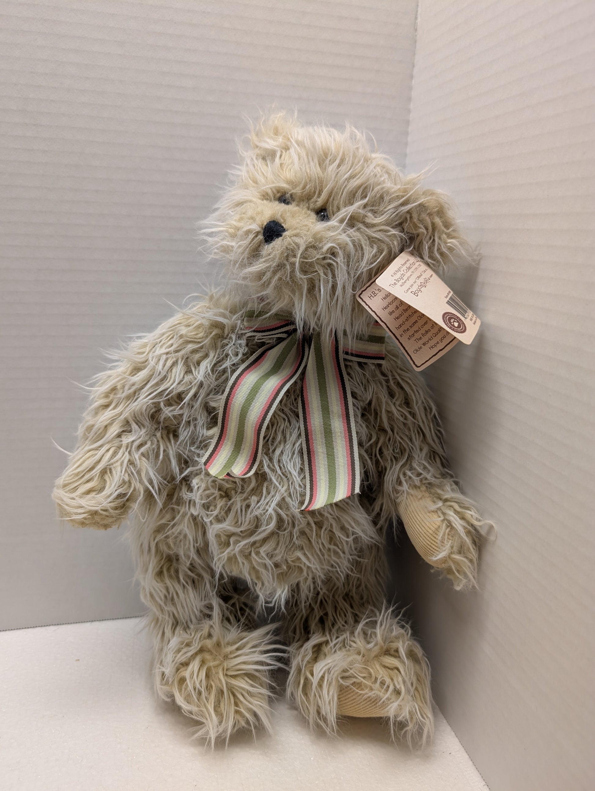 Boyds Bear Plush Brian Q. Fuzzworth  16" #919861 image 7