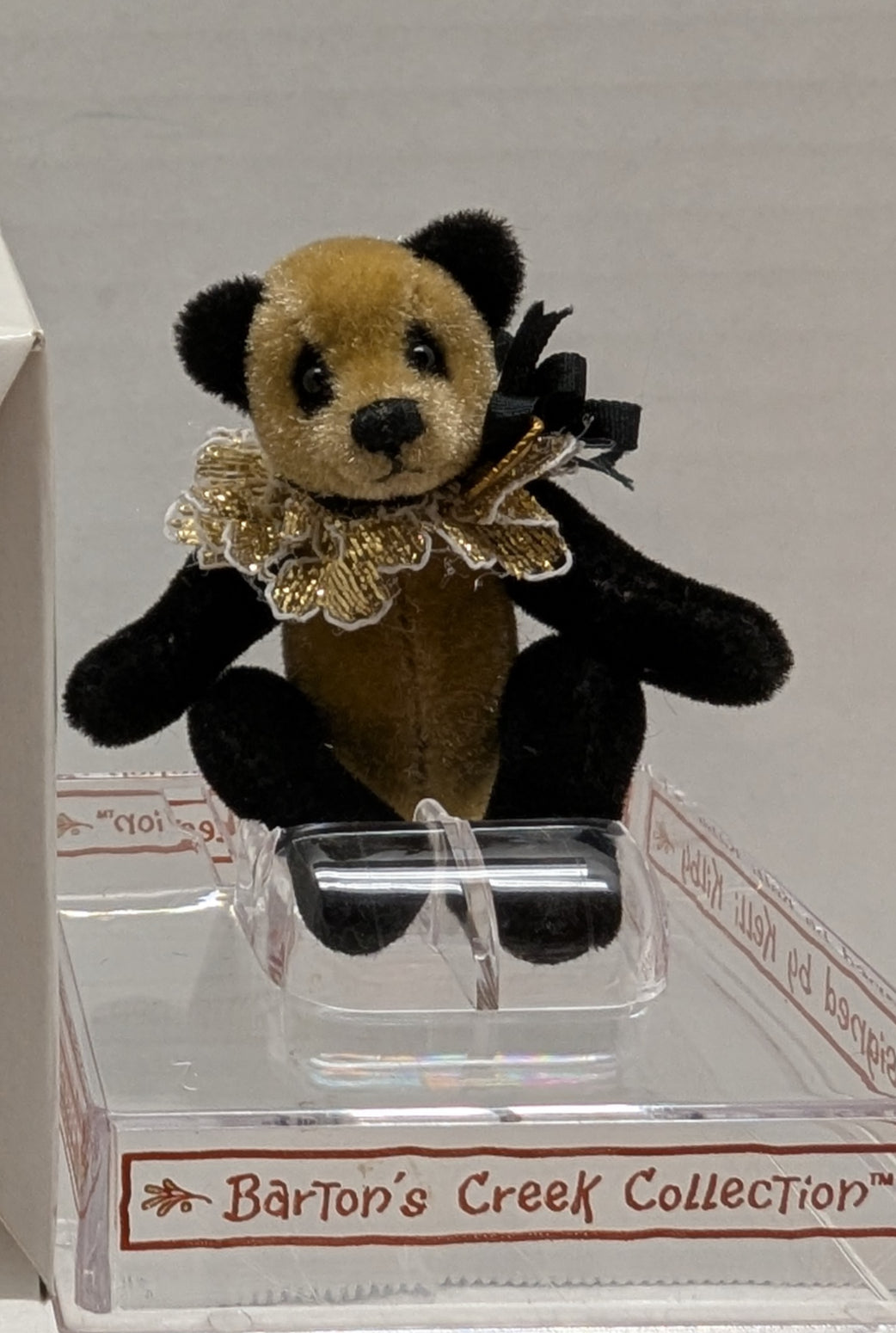 Gund Barton's Creek Artist Designed Mini Bear Pandie Paws #72005 image 0