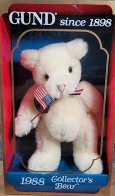Gund GUNDY Boxed Bear  1988 Collector's Bear image 1