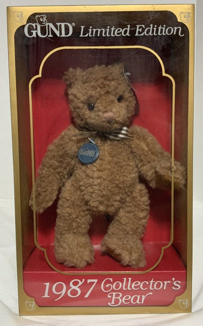 Gund GUNDY Boxed Bear  1987 Collector's Bear image 0