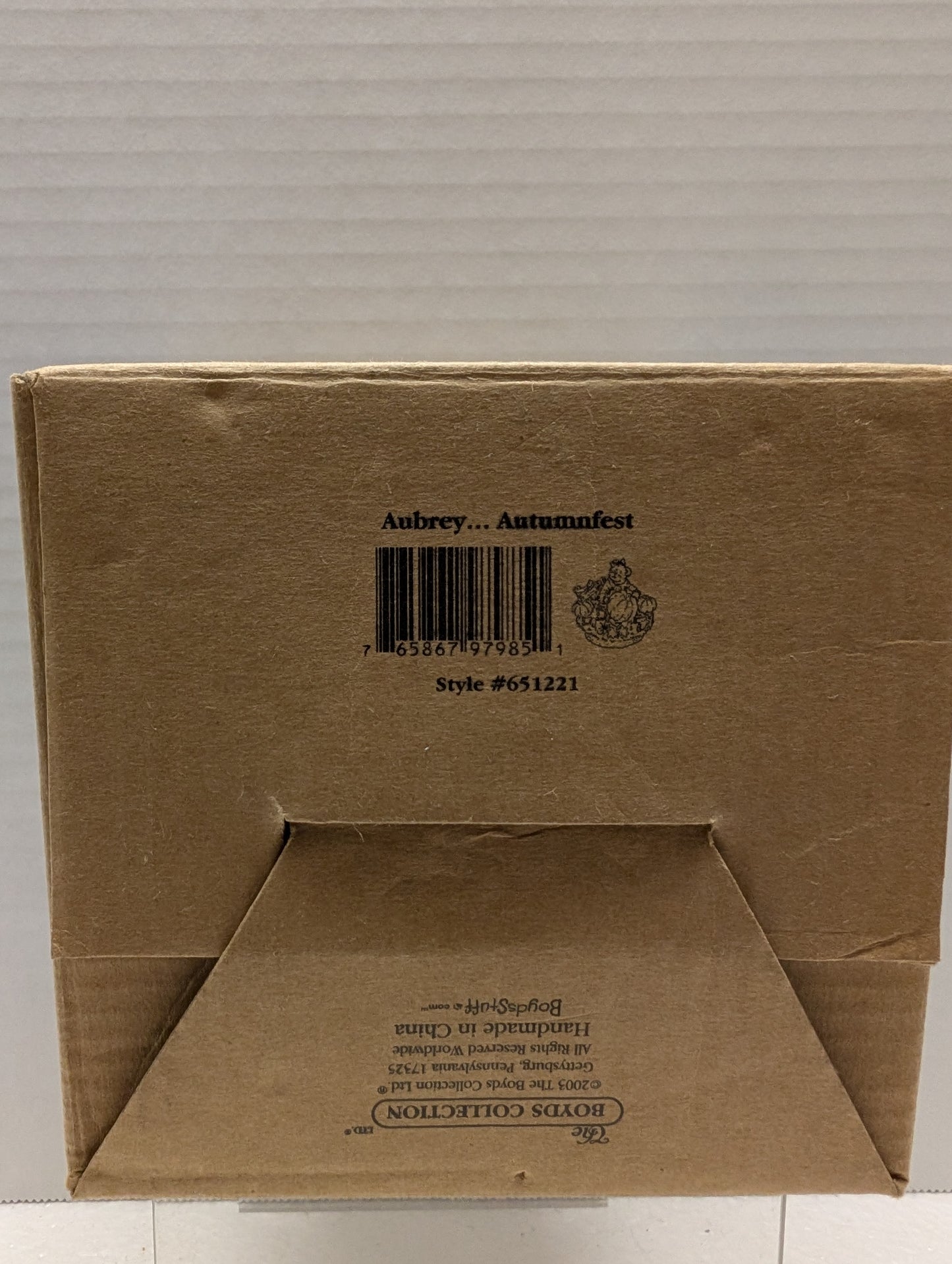 Boyds Candletopper Aubrey Autumnfest 651221 image 3