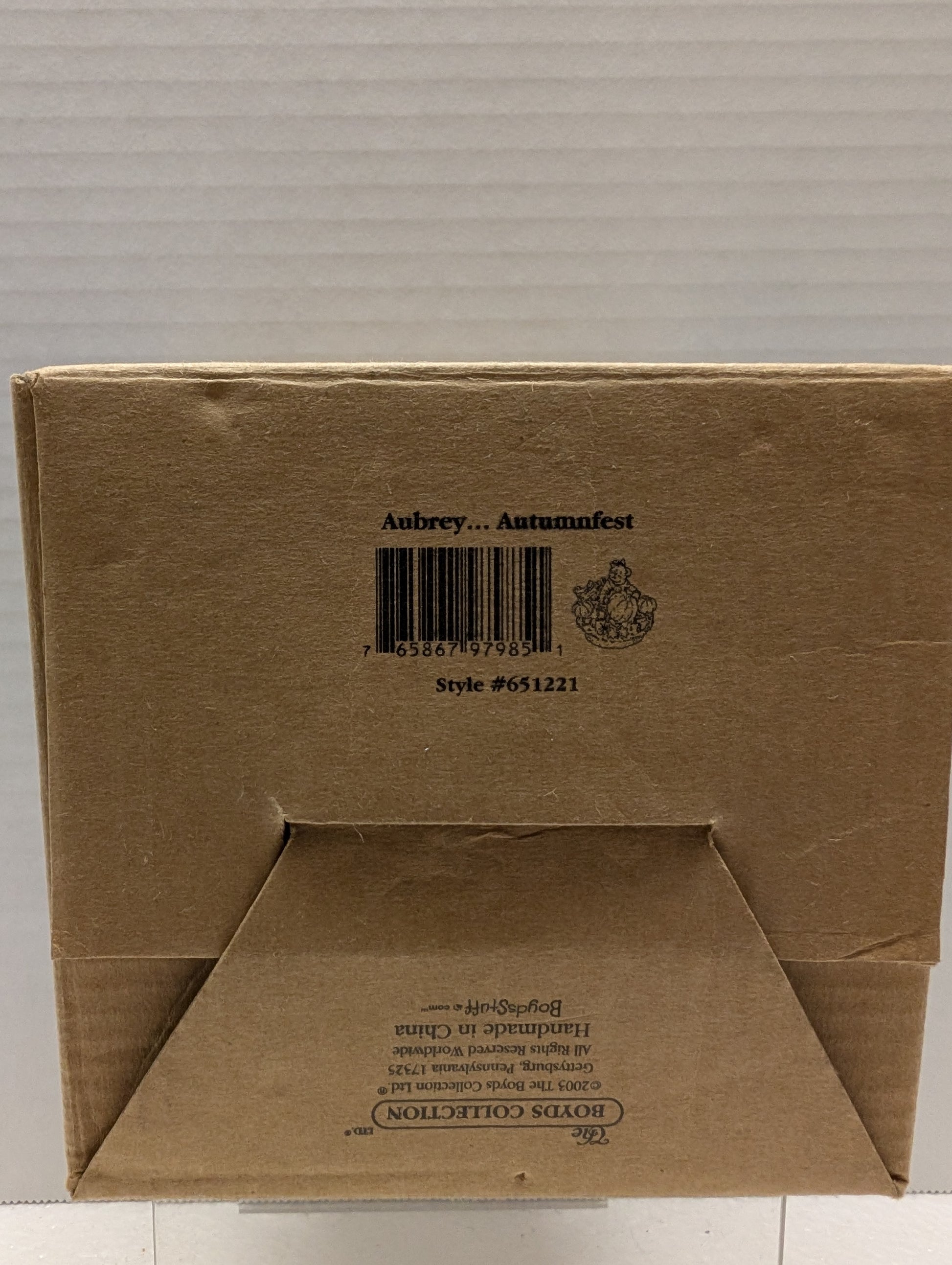 Boyds Candletopper Aubrey Autumnfest 651221 image 3