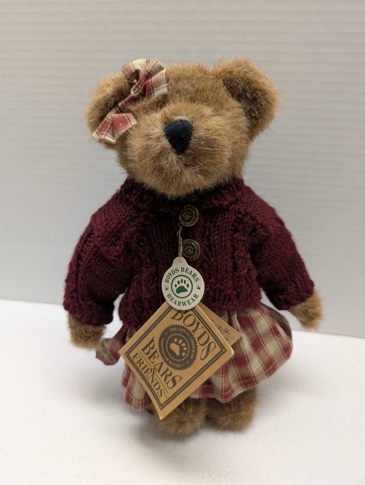 Boyds Bear Plush Velma Q Berriweather  1996-51 image 1