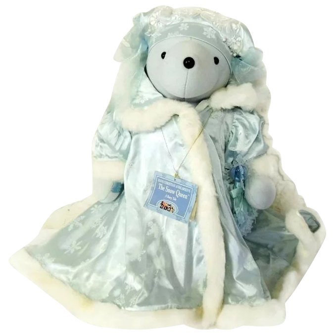 North American Bear VIB 20"  VIB Xmas The Snow Queen 1991  Ltd Ed#3062be image 2