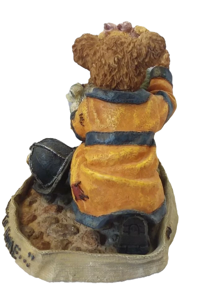 Boyds Bear Resin Chief Buckley with Jennifer To the Rescue #227751 image 4