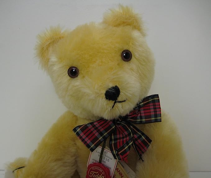 Hermann Bear Gold Mohair 17 inch 7000745 image 2