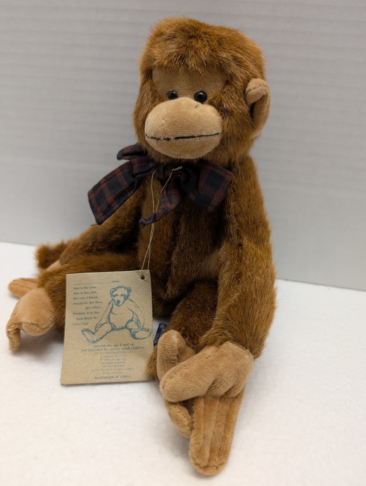 Boyds Plush Monkey Imogene R Tsuris 55241-11 image 2
