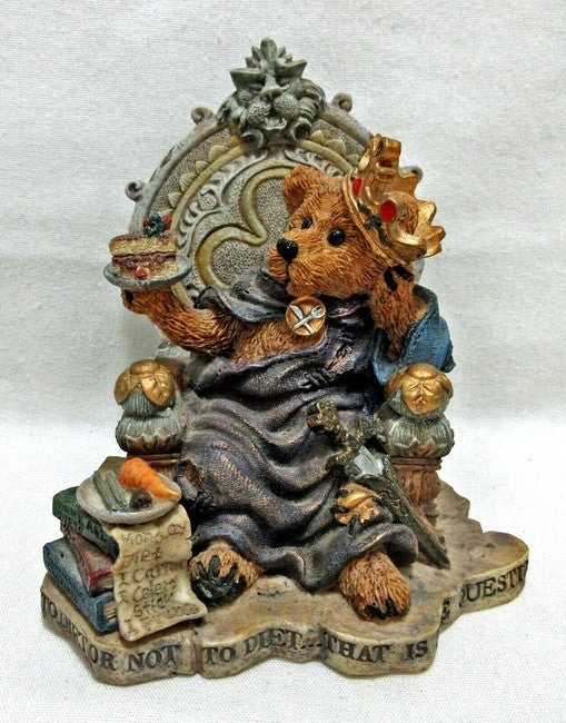 Boyds Bear Resin Prince Hamalot 19977 image 0
