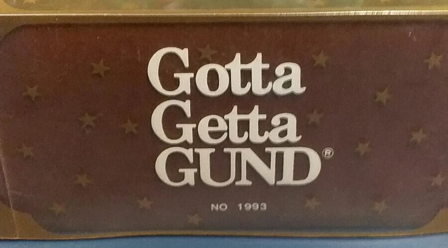 Gund GUNDY Boxed Bear 1993 Collector's Bear image 4