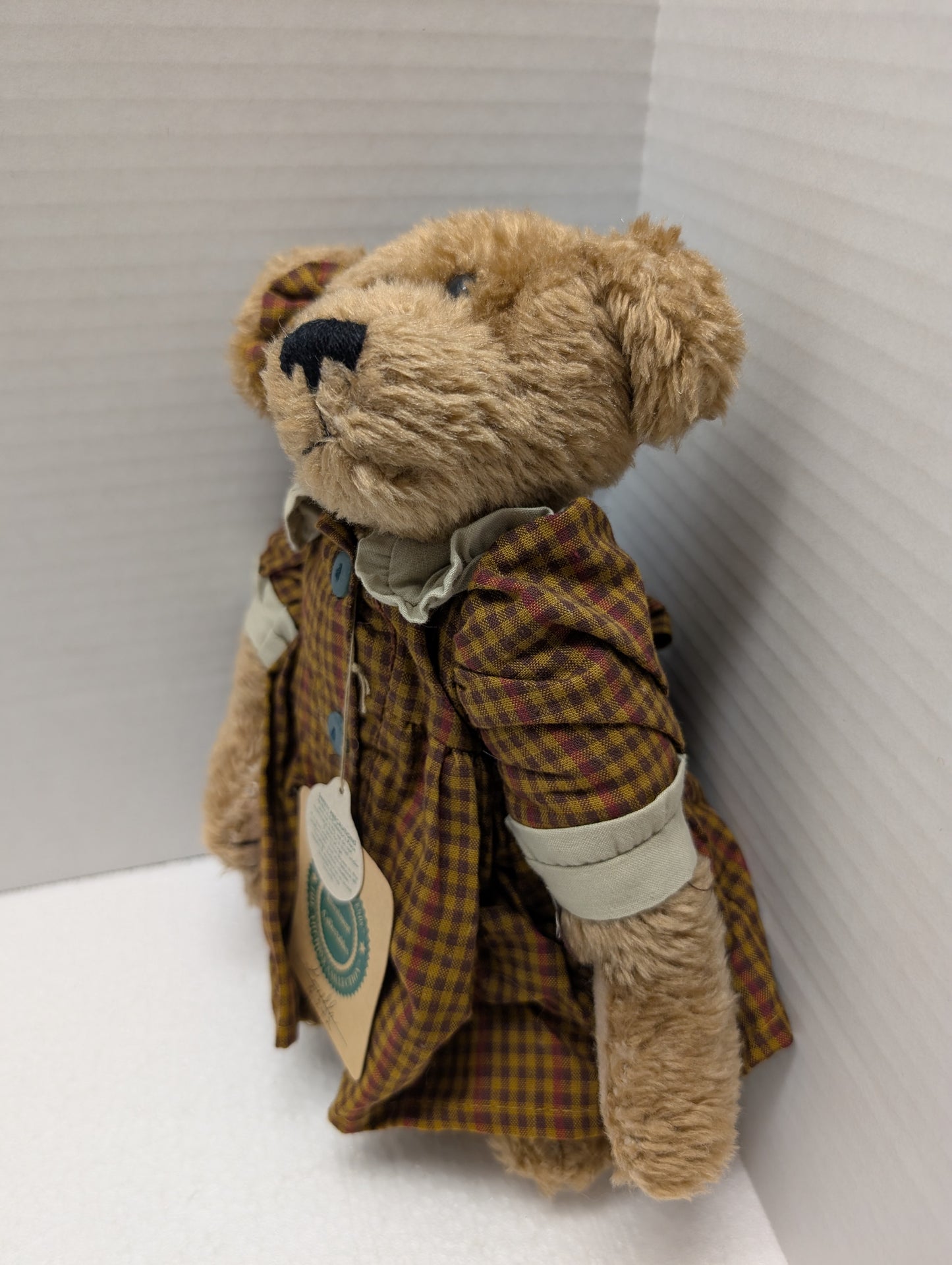 Boyds Bear Plush Louella Plaid  91242 image 2