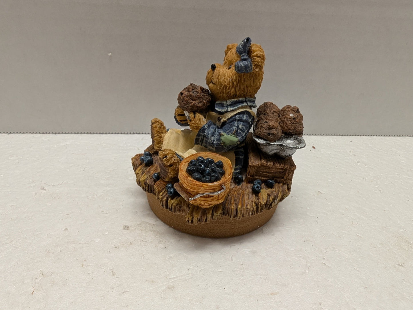 Boyds Candletopper Muffin B. Bluebeary 651216YC Yankee Candle LE image 3