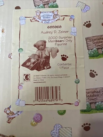 Cherished Teddies Audrey D. Zeiner I've Got My Designs On You #685968 image 5