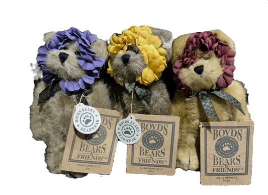 Boyds Bear Plush Plant w. hope, grow w.love, bloom w.joy  1999-51 image 0