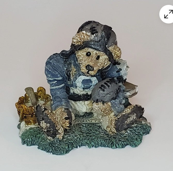 Boyds Bear Knute & The Gridiron 2245 Football image 1