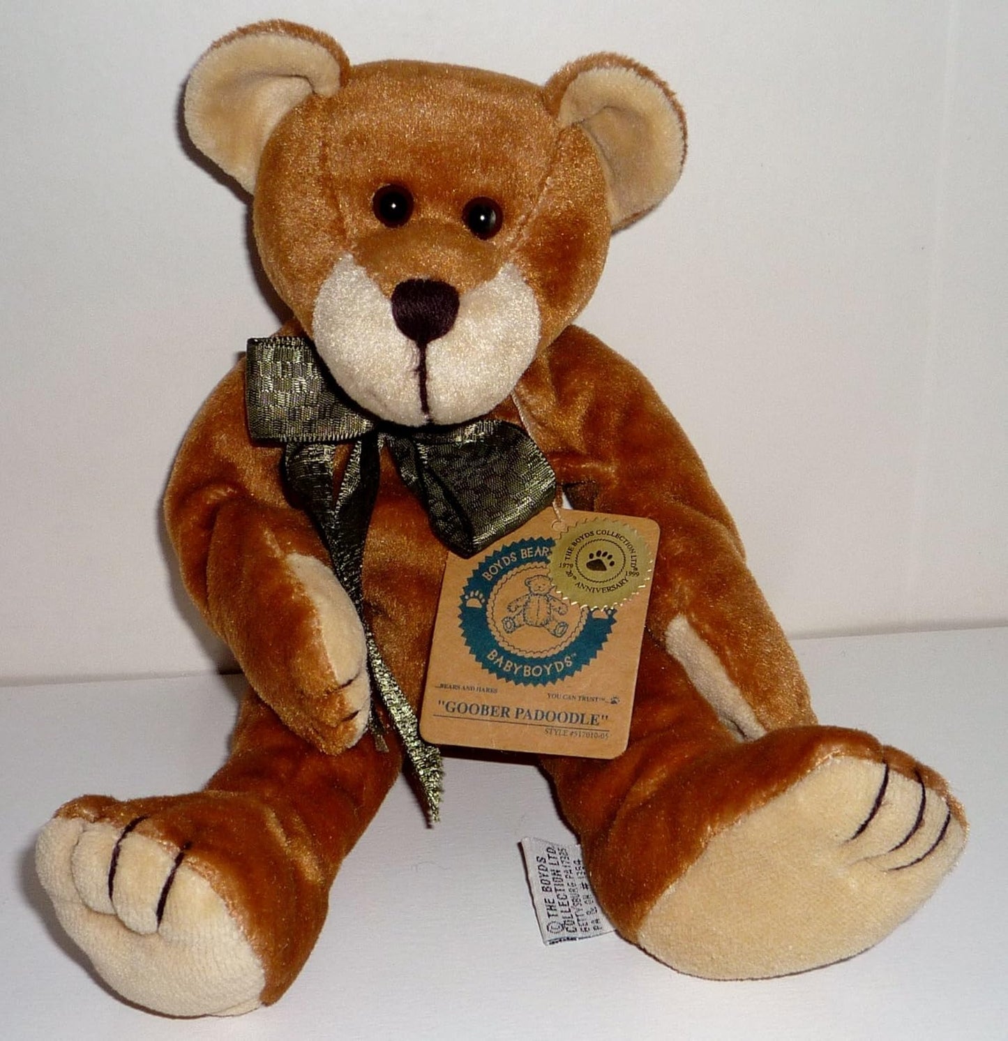 Boyds Bear Plush  Goober Padoodle  517010-05 image 0