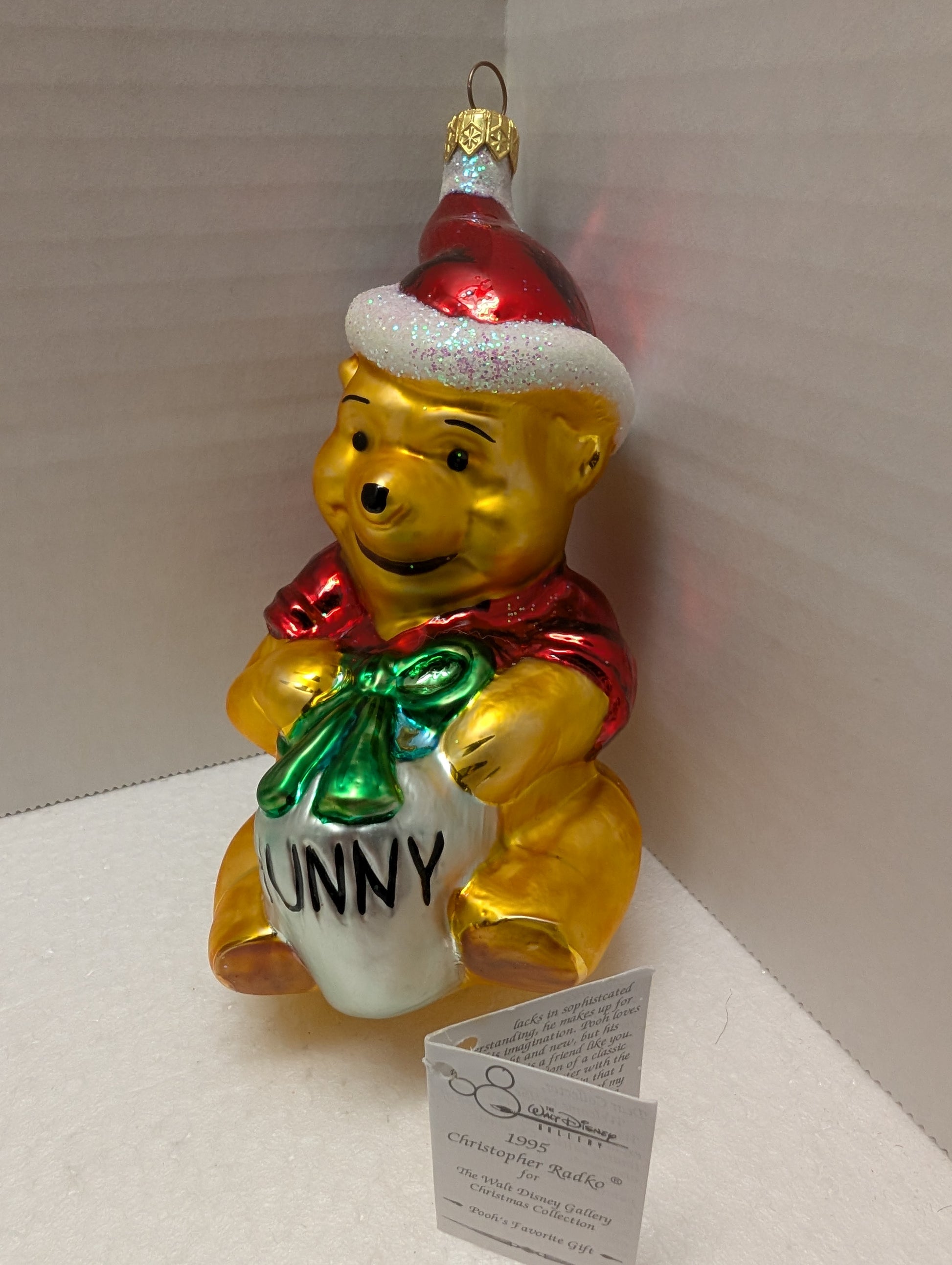 Christopher Radko Pooh Favorite Gift 95DIS02 image 3