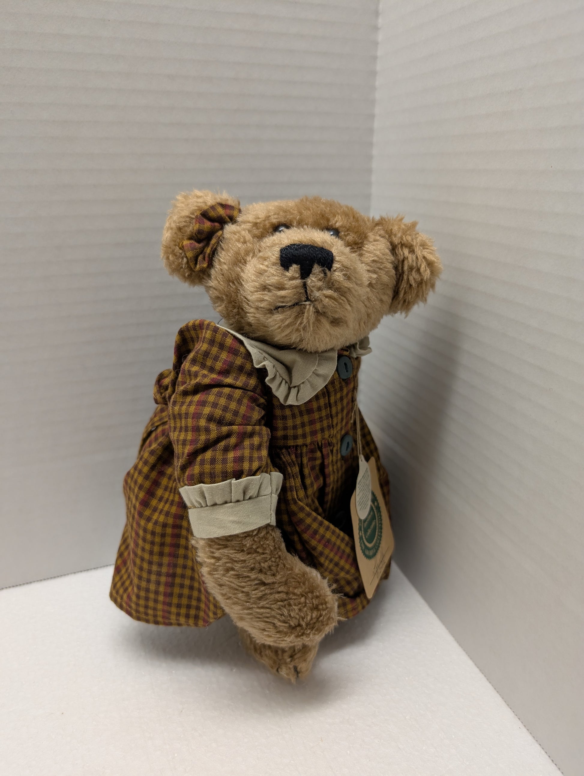 Boyds Bear Plush Louella Plaid  91242 image 4