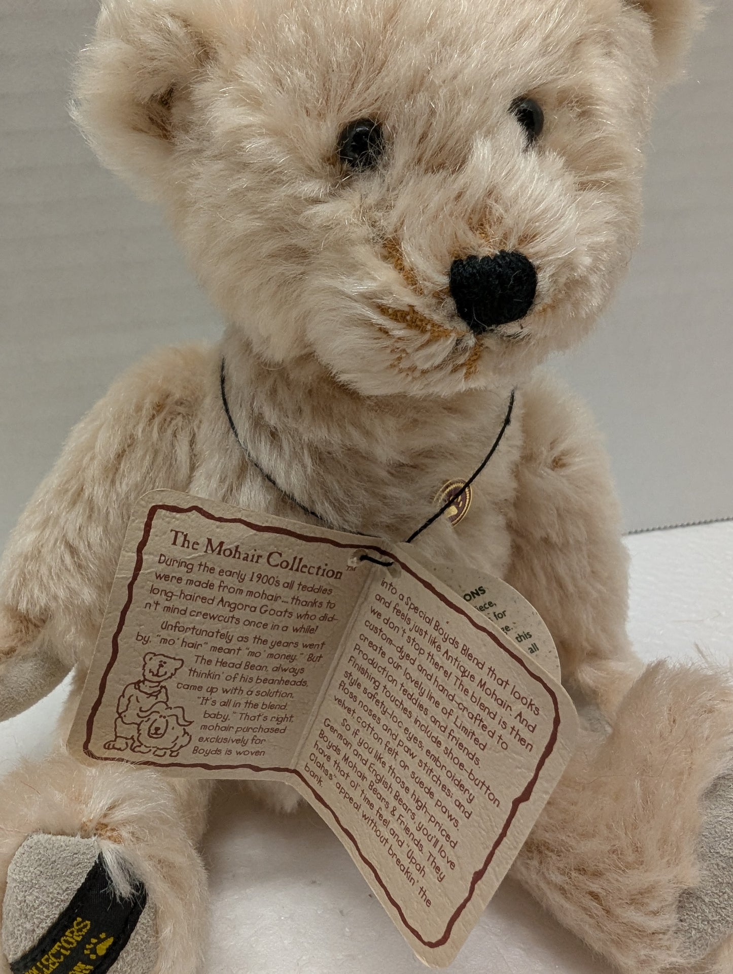 Boyds Mohair Teddy B. Bear 50000 8" Event Bear image 6