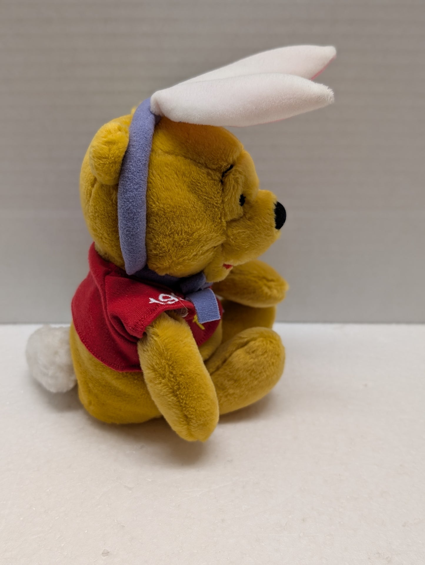 Disney Bean Bag Mini Musketoys Pooh Easter Bean Bag 10" image 1