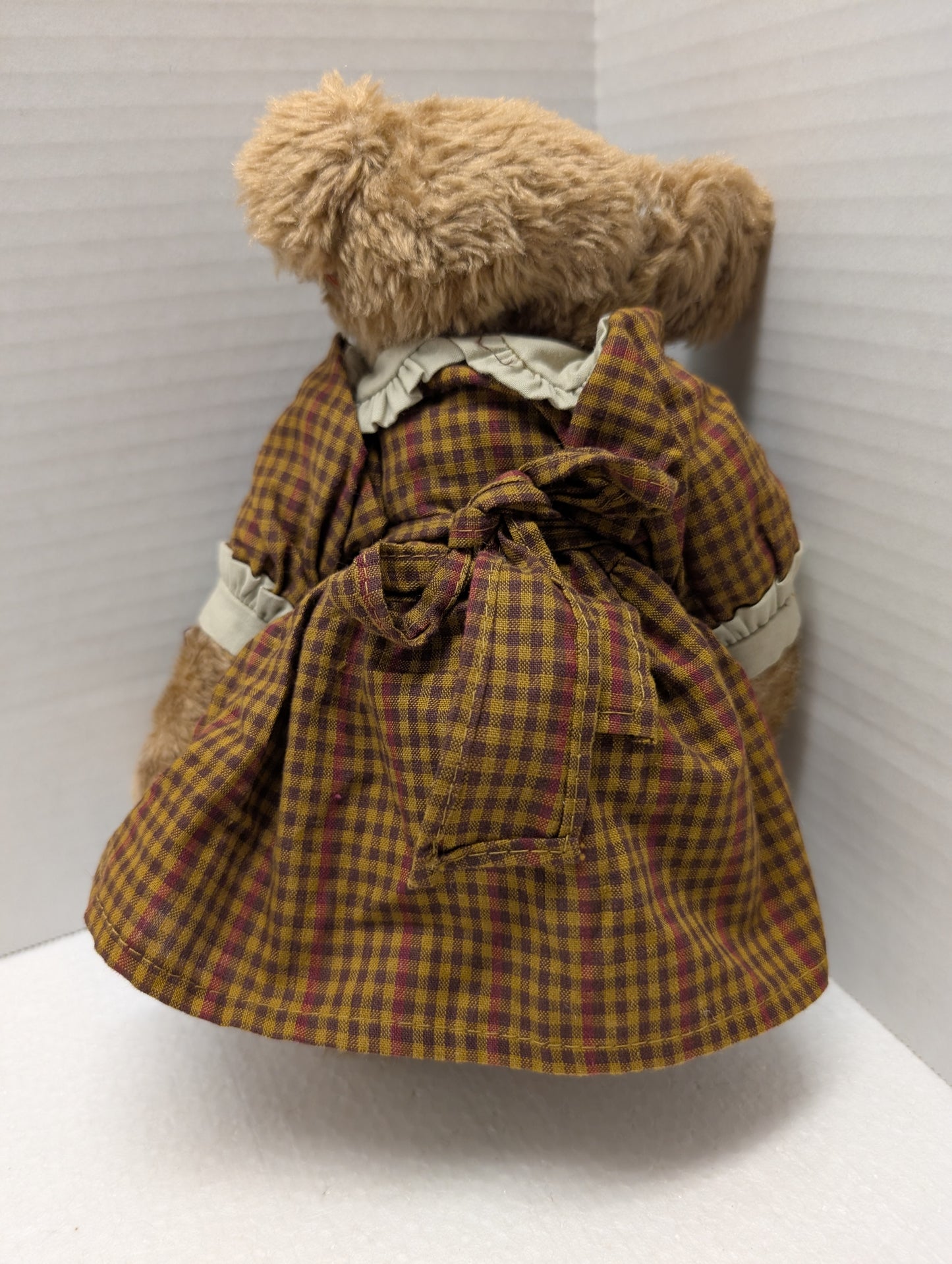 Boyds Bear Plush Louella Plaid  91242 image 1