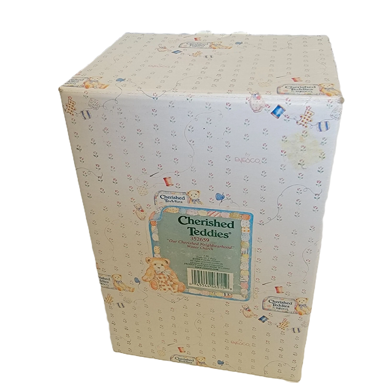 Cherished Teddies Neighborhood WINTER CHURCH BUILDING #352675 image 1