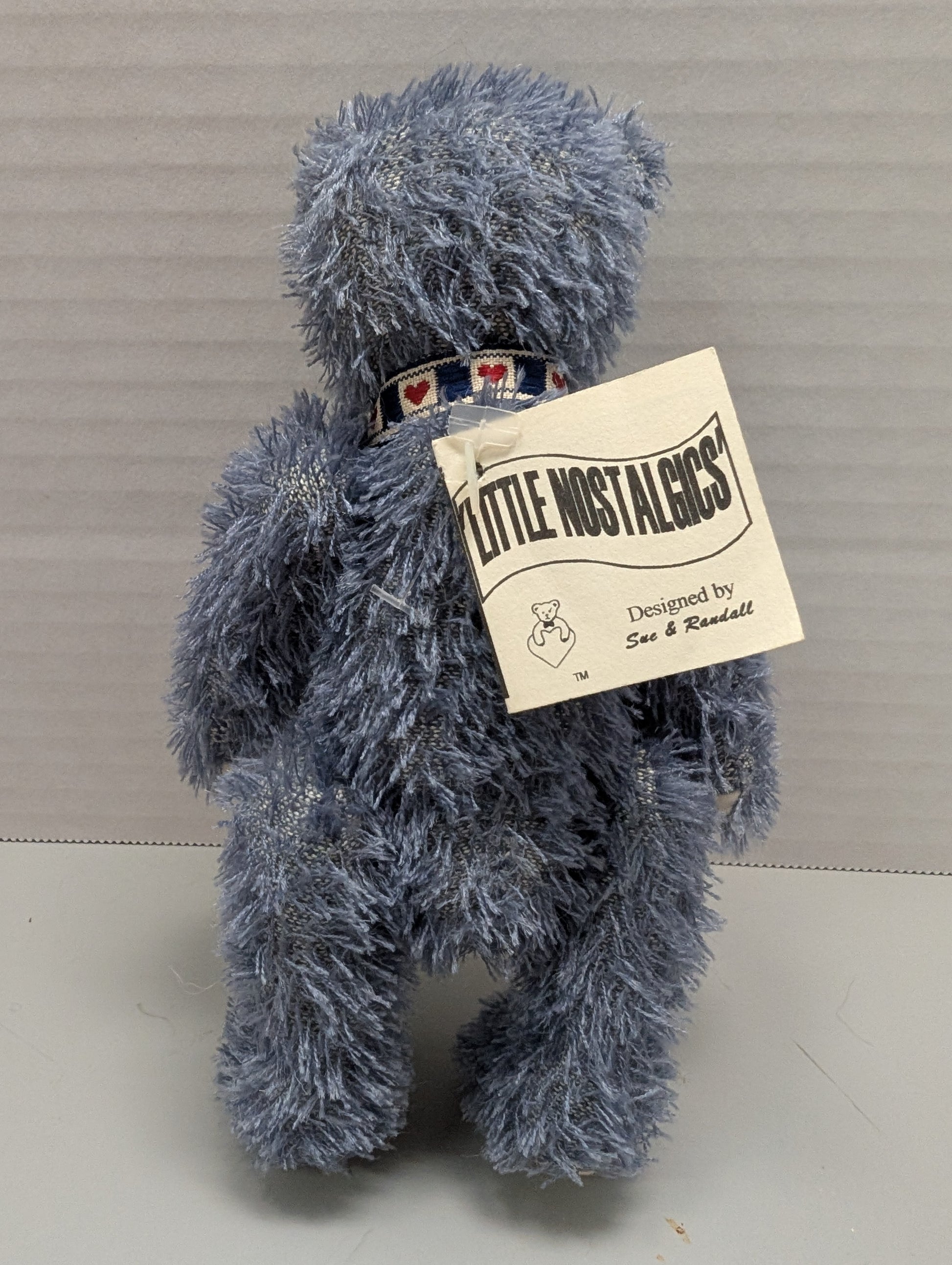 Artist Nostalgic Bear Blue Boy 7" by Sue and Randall Foskey image 1