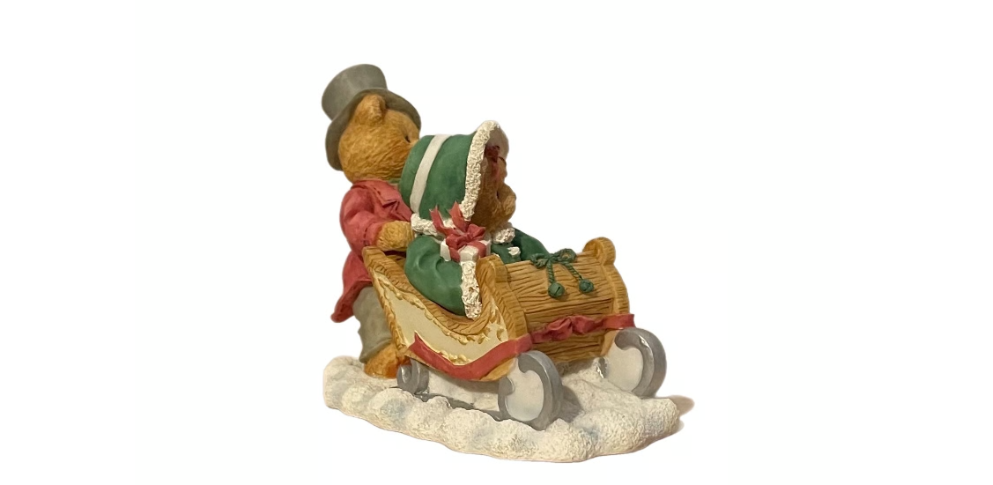 Cherished Teddies Lindsey & Lyndon Walking in a Winter Wonderland image 5