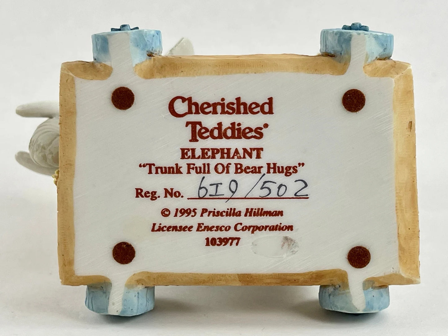 Cherished Teddies Circus Elephant 103977 image 3