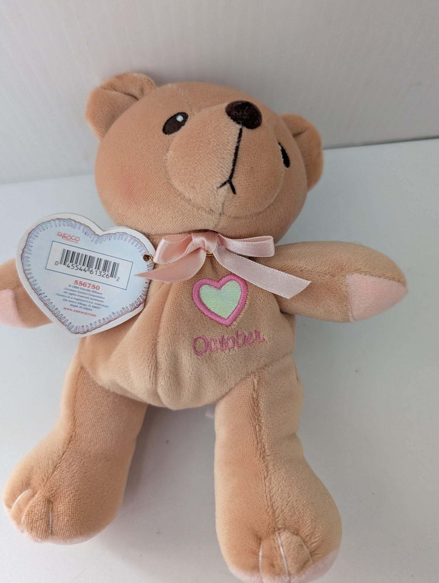 Cherished Teddies Bear of the Month October 556750 Rose image 1