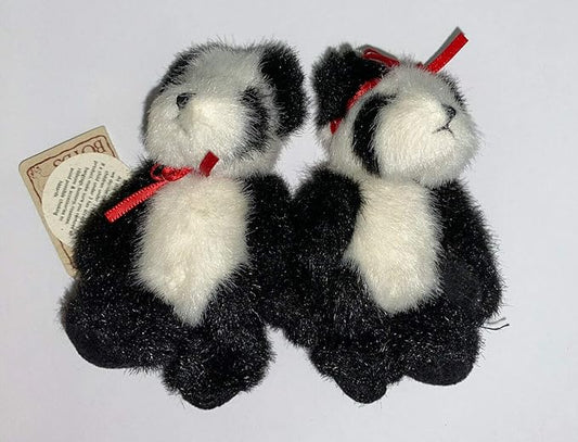 Boyds Bear Plush Noah's Ark Panda Hsing Hsing and Ling Ling Wongbruin 568002 image 0