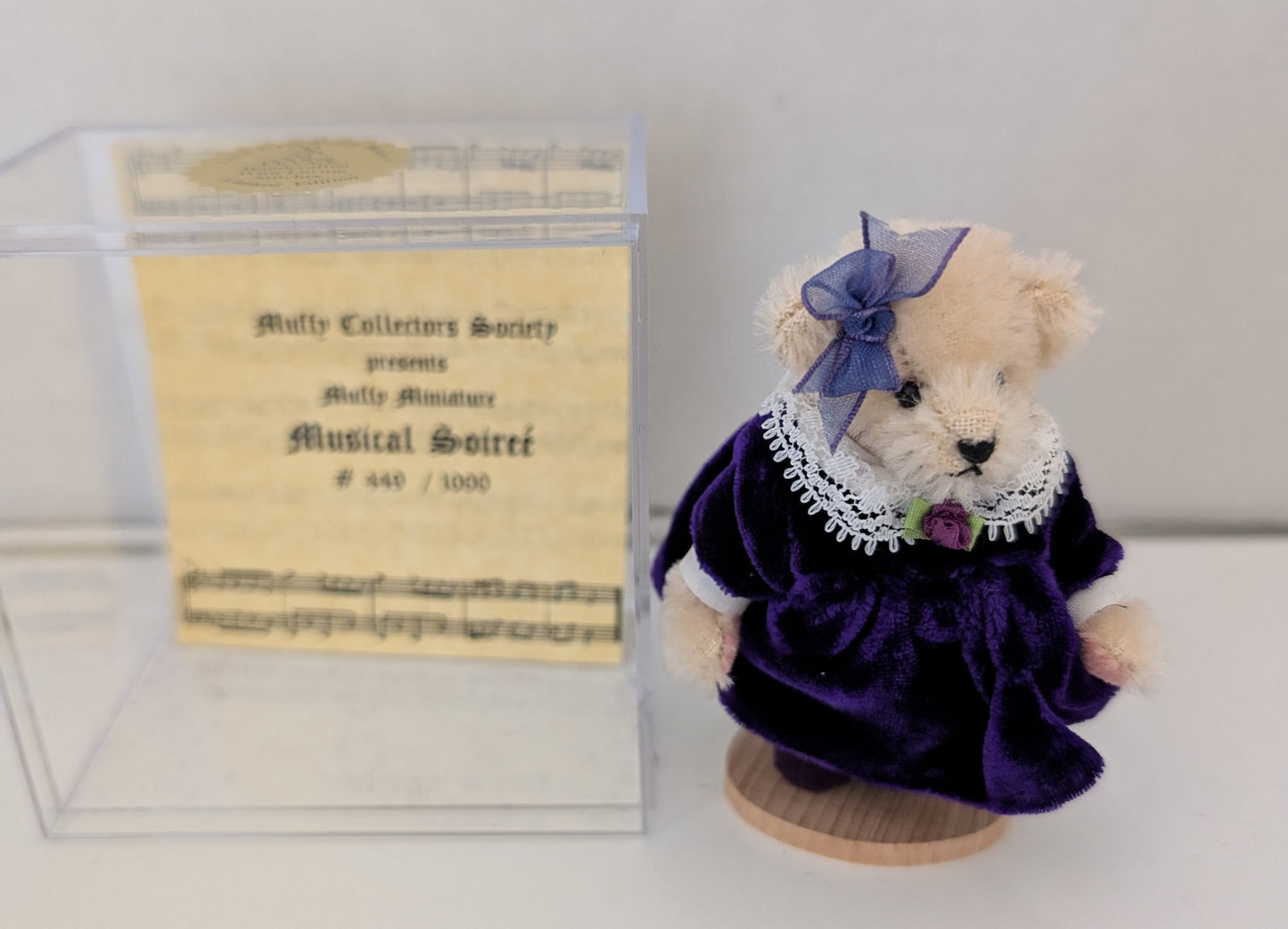 Muffy Collectors Society Miniature Musical Soiree by Little Gems image 2
