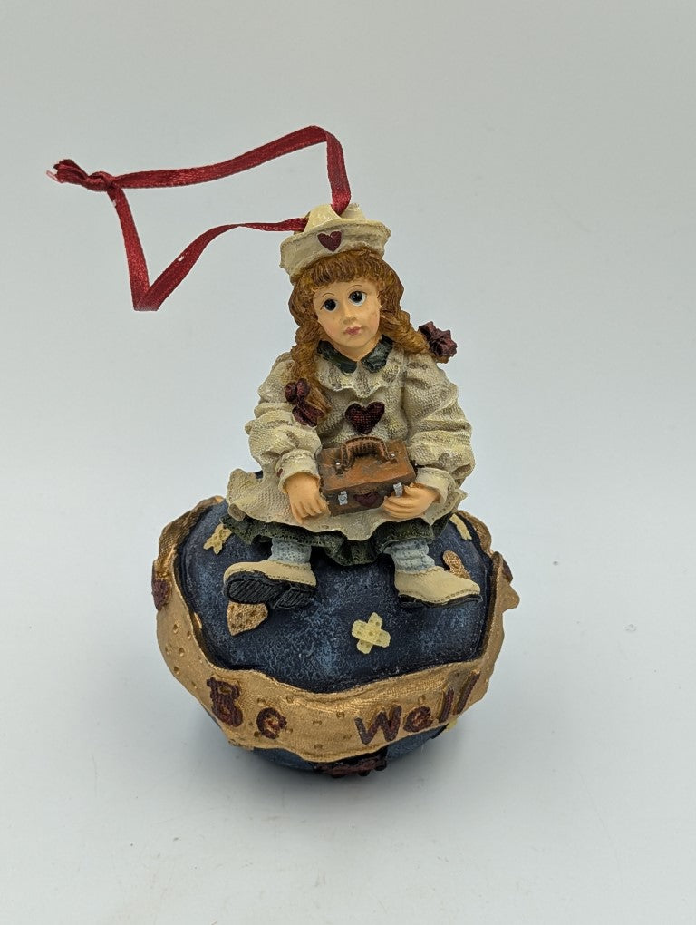 Boyds Ornament Dollstone Katherine  Kind Heart image 0