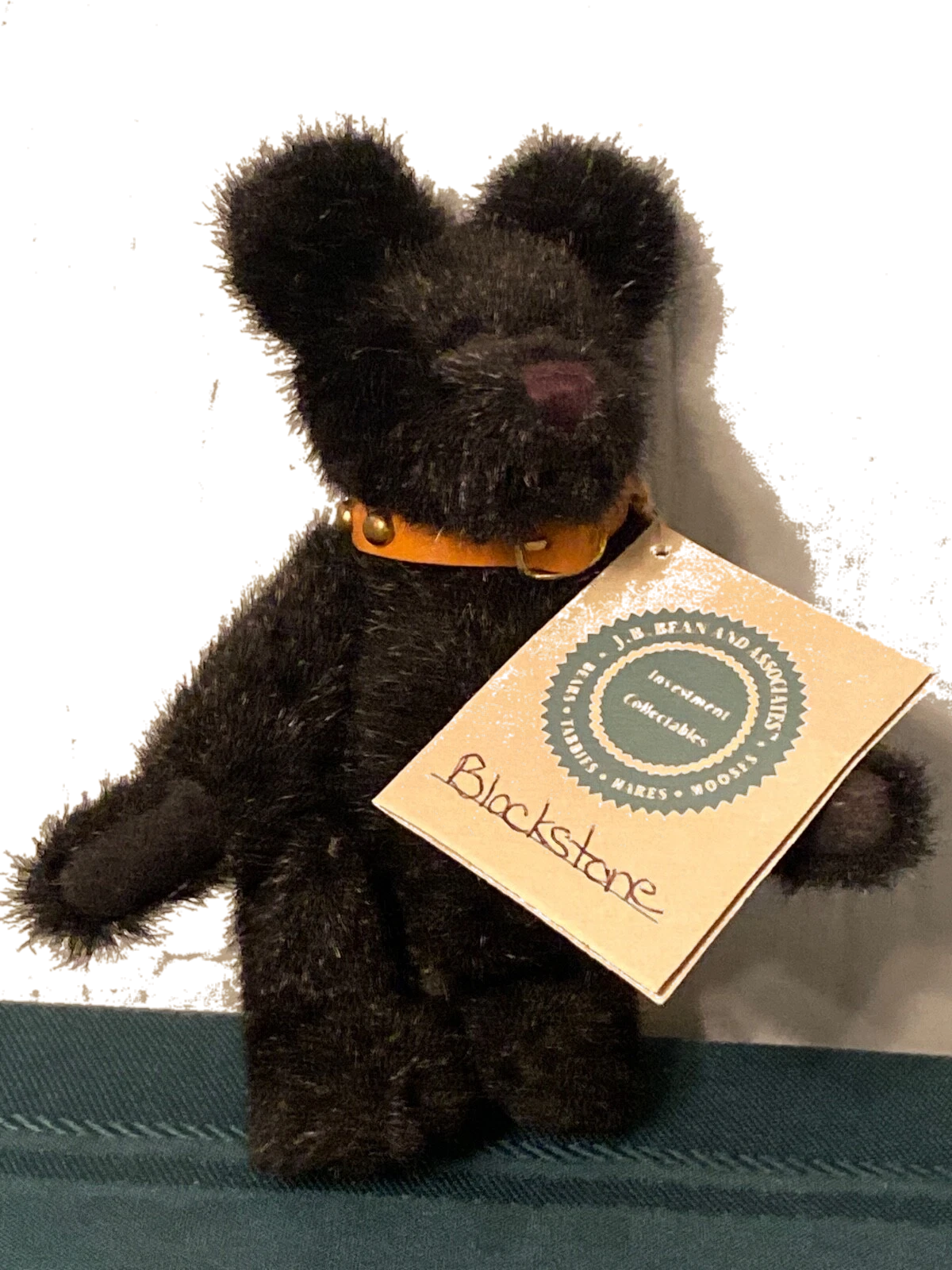 Boyds Bear Plush Blackstone w/collar  5840-07 image 0