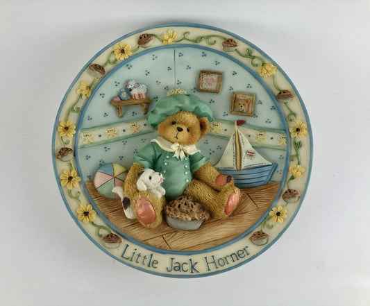 Cherished Teddies  Plate Little Jack Horner 151998 6.5 image 0