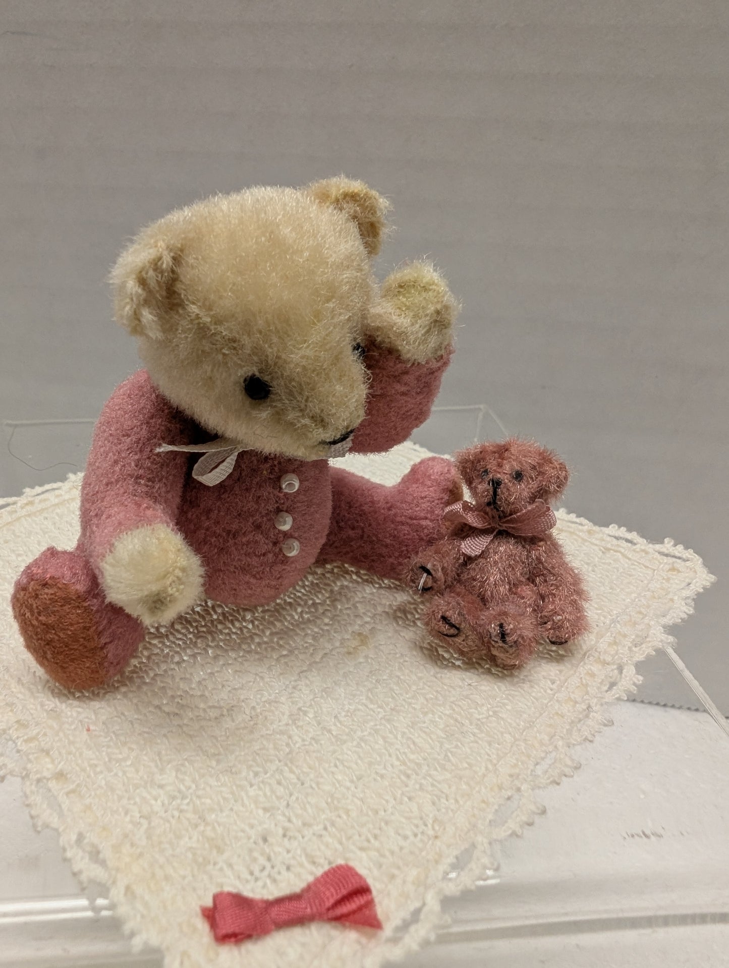 Baby Bear in Pink with little bear by Sylvania of Australia image 10