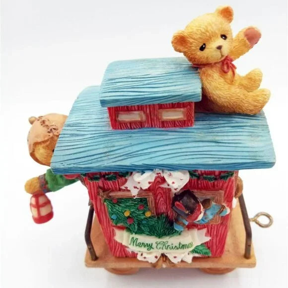 Cherished Teddies Train Car Caboose Casey 219525 image 3