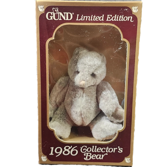 Gund GUNDY Boxed Bear  1986 Collector's Bear image 0